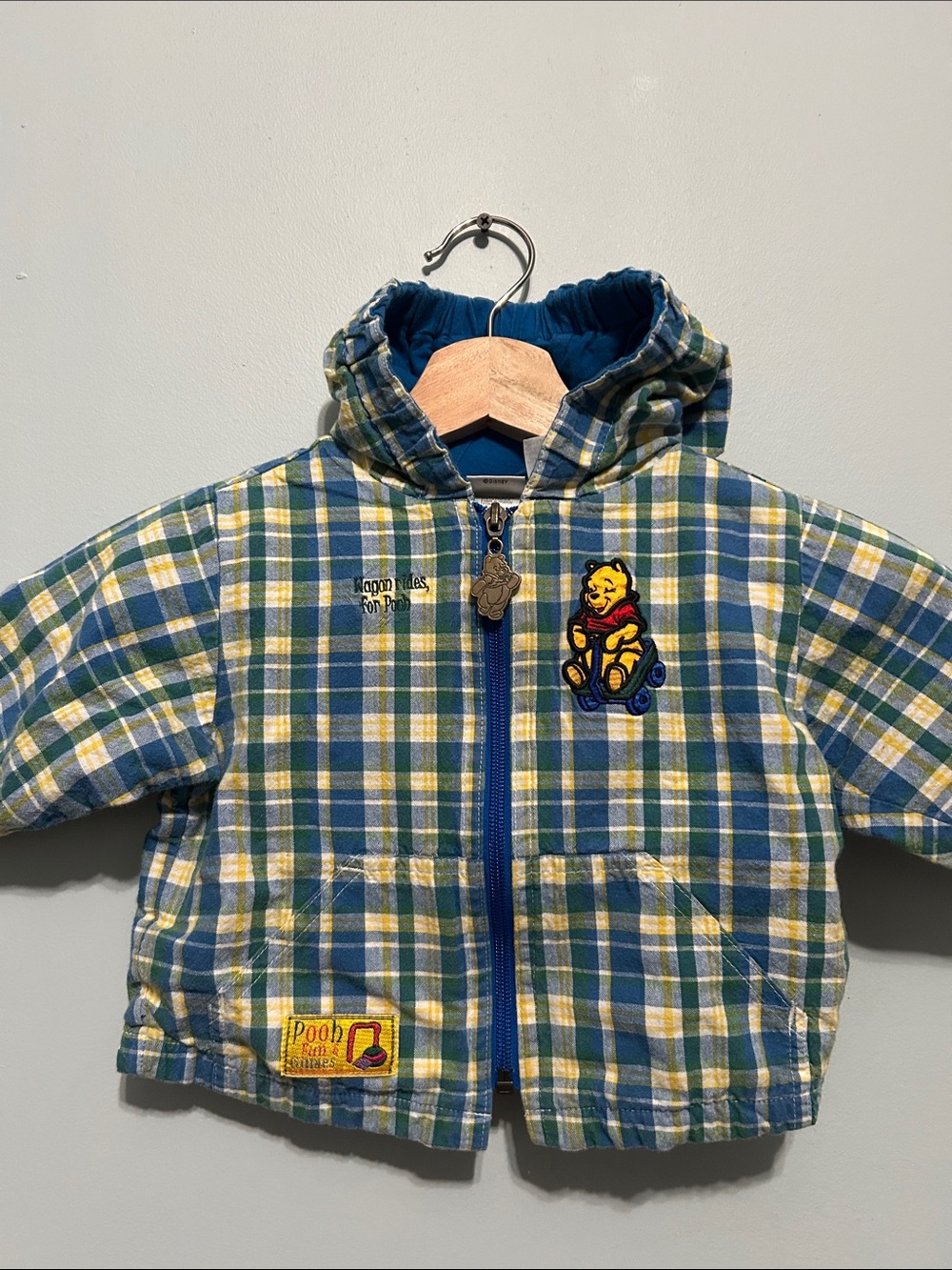 Vintage Disney store Winnie the Pooh light jacket 6M